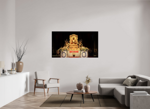 64 x 36″, Photo Print Under Acrylic Glass The Mulagandha Kuti Vihara — Sarnath, India