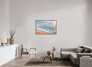45 x 30″, Floater Basel 0.6 Wallnut Brown Marina Beach Dawn — Chennai, India