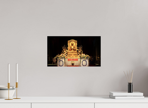 16 x 9″, Photo Print Under Acrylic Glass The Mulagandha Kuti Vihara — Sarnath, India