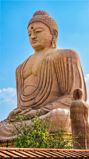 Main image Great Buddha Statue, Bodh Gaya — Morning Light (India)