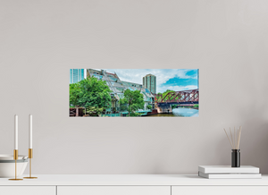 21.7 x 8″, Photo Print On Fuji Crystal DP II Chicago River Cottages, Harry Weese (1988–89)