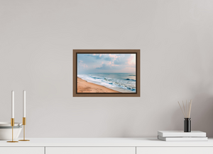 12 x 8″, Floater Basel 0.6 Wallnut Brown Marina Beach Dawn — Chennai, India