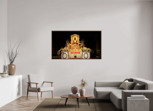 64 x 36″, Floater Basel 0.6 Wallnut Brown The Mulagandha Kuti Vihara — Sarnath, India