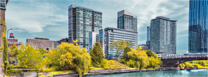 Main image Harrison Street Bridge & Southbank, Chicago — Riverfront Panorama