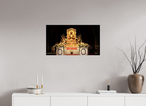 32 x 18″, Photo Print Under Acrylic Glass The Mulagandha Kuti Vihara — Sarnath, India