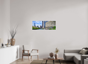 River City on the Chicago River — Panoramic Wall Art