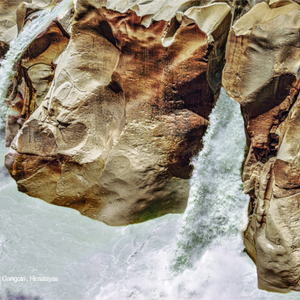 Main image Surya Kund Waterfalls , an abstract by nature— Gangotri, Himalayas