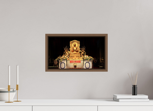 16 x 9″, Floater Basel 0.6 Wallnut Brown The Mulagandha Kuti Vihara — Sarnath, India