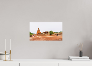 16 x 9″, Photo Print On Fuji Crystal DP II Brihadeeswarar Temple, Thanjavur — Chola Vimana Panorama