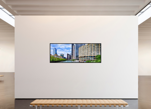 River City on the Chicago River — Panoramic Wall Art