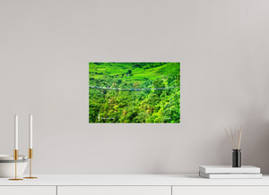15 x 10″, Photo Print Under Acrylic Glass Bhote Koshi Bungee — Nepal Gorge Crossing