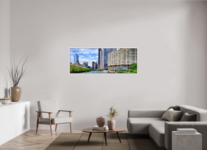 River City on the Chicago River — Panoramic Wall Art