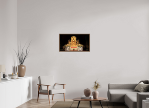 32 x 18″, Floater Basel 0.6 Wallnut Brown The Mulagandha Kuti Vihara — Sarnath, India