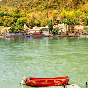 Main image Ganges at Rishikesh – Quiet Boat, Sacred Banks (Himalayas)