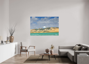 “The View” — Lake Manasarovar with Mount Kailash