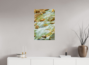 20 x 30″, Photo Print On Fuji Crystal DP II Himalayan Stream — Ice-Melt in Motion
