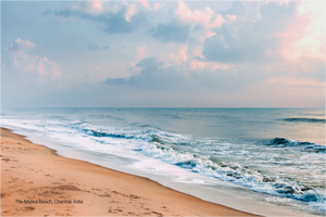 Main image Marina Beach Dawn — Chennai, India