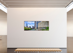 River City on the Chicago River — Panoramic Wall Art